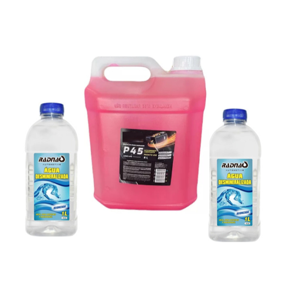 ADITIVOS PARA RADIADOR ROSA CINCO LITRO E...
