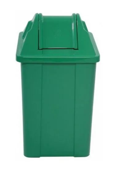 LIXEIRA PLAST.QUAD.100L JSN C/TP VAI VEM ...