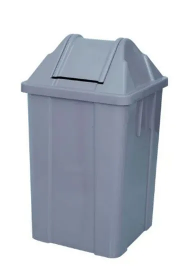 LIXEIRA PLAST.QUAD.60L JSN C/TP VAI VEM C...