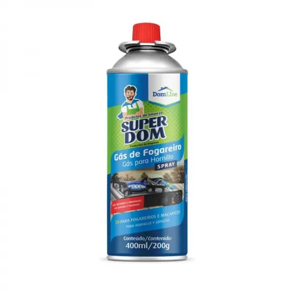 CARGA/CARTUCHO GAS SUPER DOM 200G