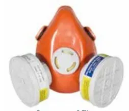 RESPIRADOR SEMI FACIAL P/2FILTROS PPR12 P...