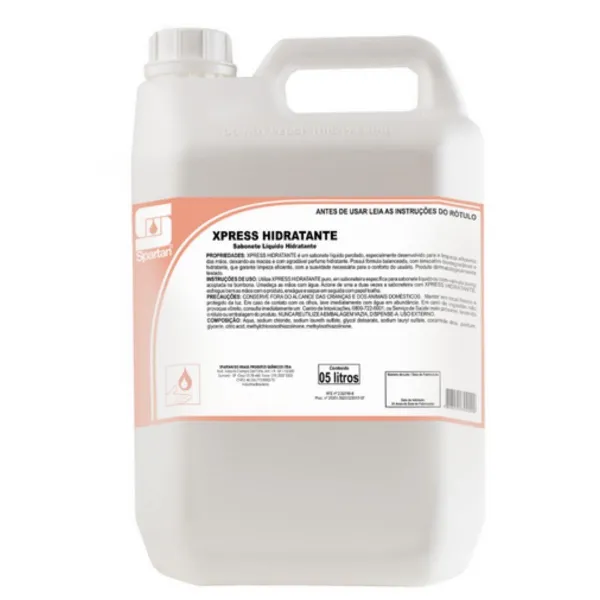 SABONETE LIQ SPARTAN XPRESS HIDRATANTE 5L