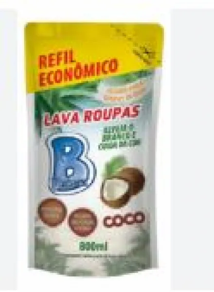 LAVA ROUPAS BARBAREX COCO 800ML SACHE