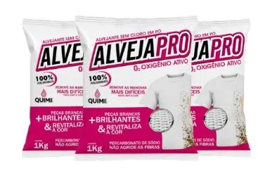 KIT 3 PERCABONATO DE SODIO ALVEJAPRO 1KG 
