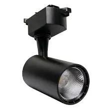SPOT LED P/TRILHO NOLL LED PRETO 10W 6500K