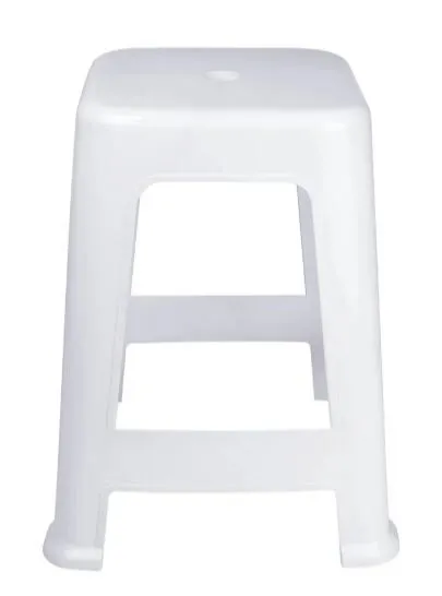 BANQUETA PLASTICA MOR BRANCA 120KG