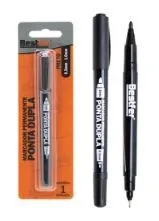 CANETA MARC.PERM.BESTFER 2PONTAS PRETA