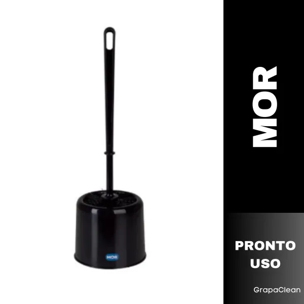 LAVA SANITARIO MOR PRETA C/SUPORTE