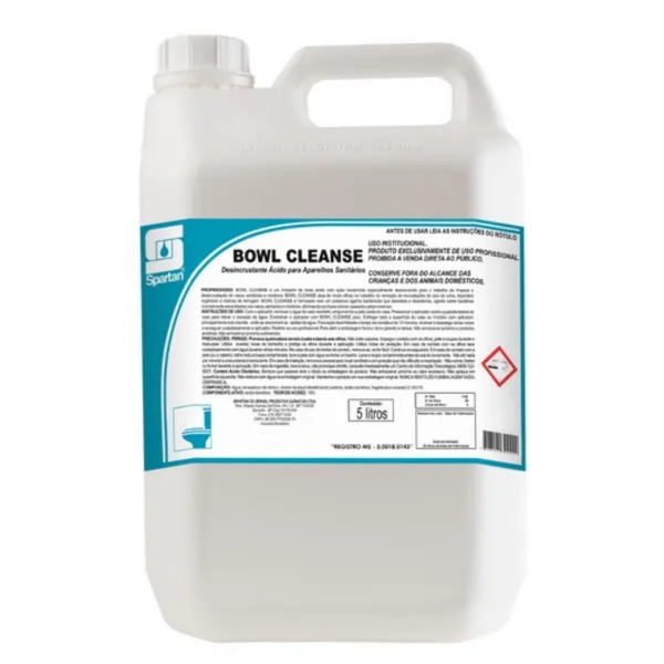 LIMPADOR DESENC SPARTAN BOWL CLEANSE 5L