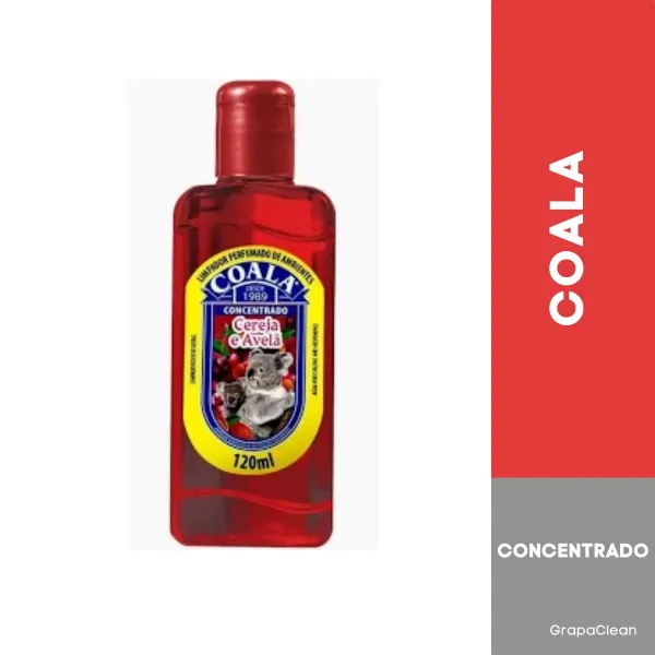 LIMPADOR COALA CONCENTRADO CEREJA E AVELA...