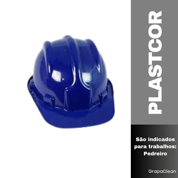 CAPACETE SEG.AZUL C/CARNEIRA