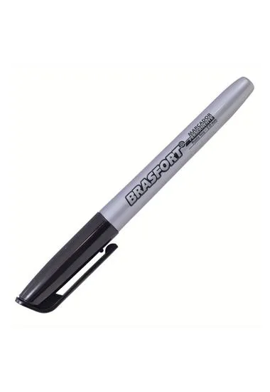 CANETA MARC.PERM.BRASF.FINA PRETO