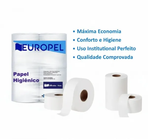 PAPEL HIG ROLAO LEVEZA CEL FSIMPLES PCT C...