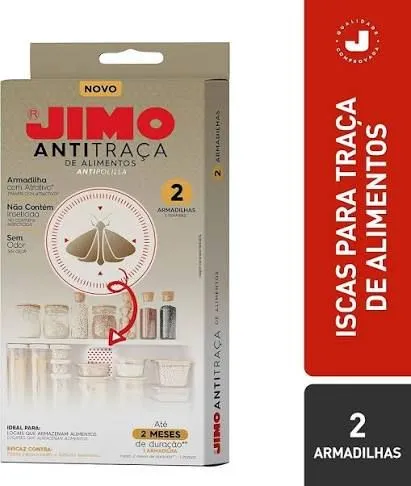 KIT 3 ANTITRACA DE ALIMENTOS JIMO CARTELA 