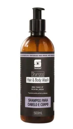 SHAMPOO HAIR E BODY WASH SPARTAN 500ML