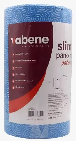 PANO MULTIUSO VABENE 120MX28CM AZUL 300PANOS