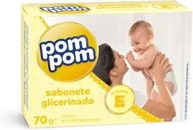 SABONETE POMPOM INFANTIL GLICERINADO  70G