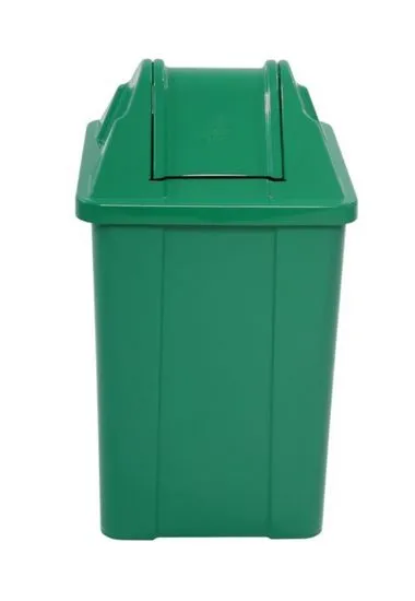 LIXEIRA PLAST.QUAD.60L JSN C/TP VAI VEM V...