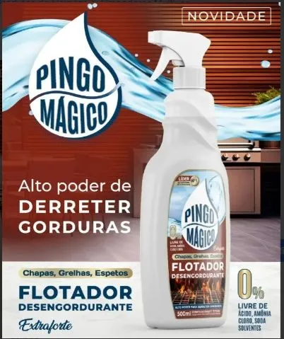 PINGO MAGICO CHAPAS E GRELHAS 500ML