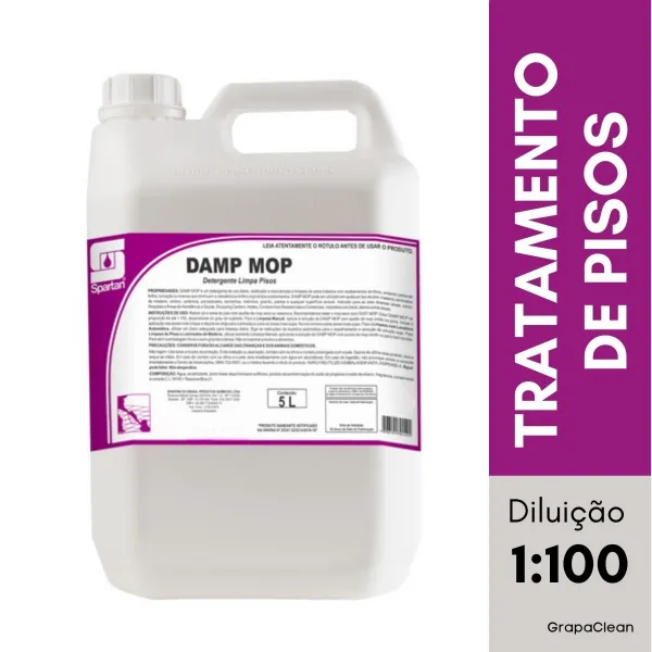 DETG LIMPA PISOS SPARTAN DAMP MOP 5L