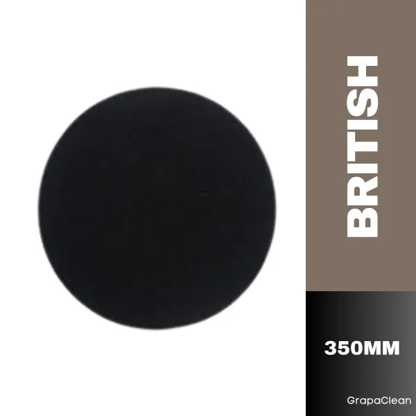 DISCO LIMPEZA 350MM PRETO