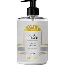 SABONETE LIQ COALA CHA BRANCO PUMP 500ML