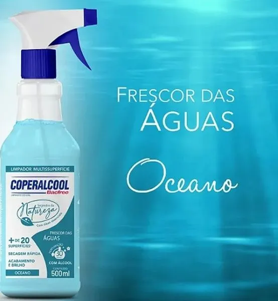 LIMPADOR MULTIUSO COPERALCOOL FRESCOR AGU...