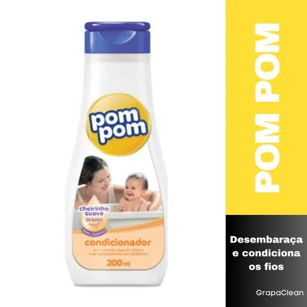 CONDICIONADOR INFANTIL POM POM SUAVE 200ML