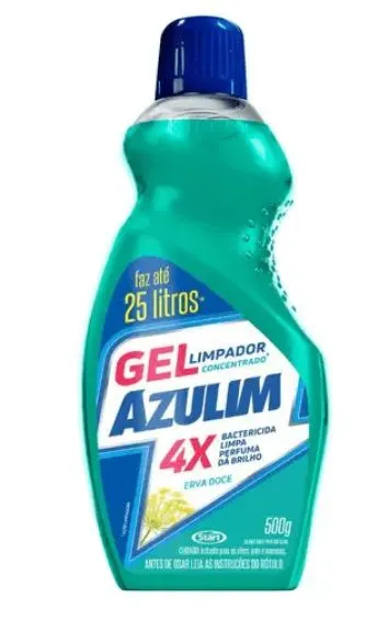 LIMPADOR GEL AZULIM PINHO 500G
