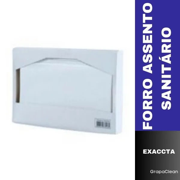 FORRO P/ ASSENTO SANIT. EXACCTA CX C/40