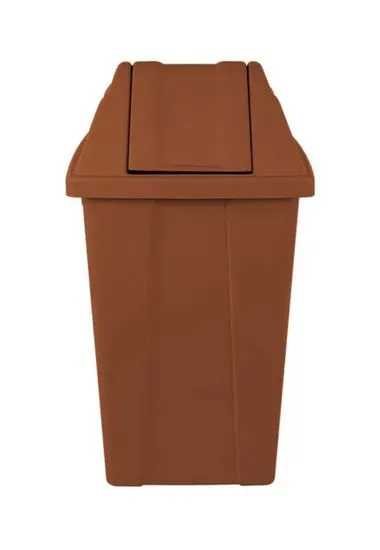 LIXEIRA PLAST.QUAD.100L JSN C/TP VAI VEM ...