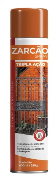 ZARCAO SPRAY ETANIZ 400ML TRIPLA ACAO