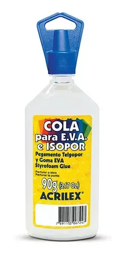 Cola para EVA e Isopor Acrilex 90g – Pac ...