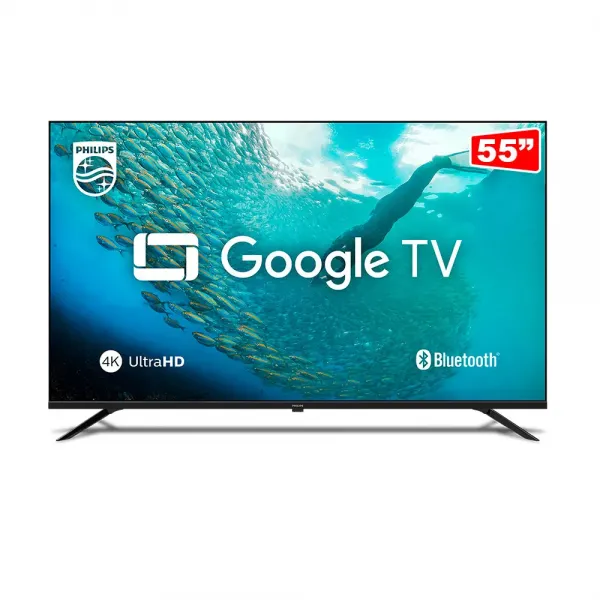 Smart TV LED 55” 4K UHD Philips 55PUG701 ...