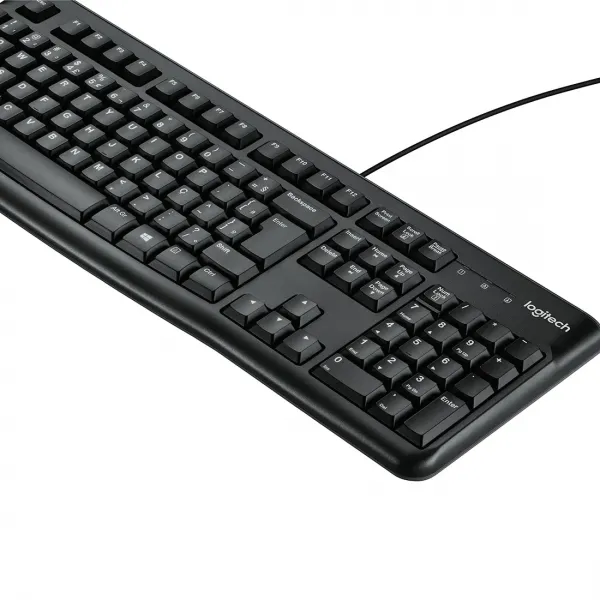 Teclado Logitech K120 Preto USB - 920-00 ...