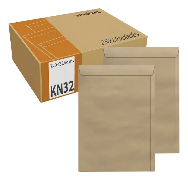 Envelope A4 Kraft Natural 80g Scrity – C ...