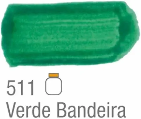 Tinta Guache 250 ml Verde Bandeira Acril ...