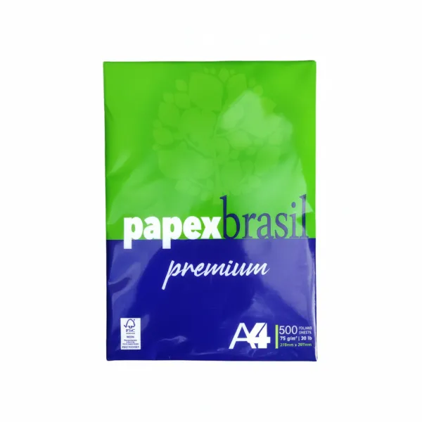 Papel Sulfite A4 75g/m² PAPEXBRASIL - Re ...