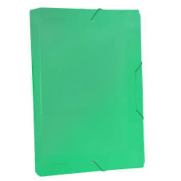 Pasta com aba e elástico 505PP – Verde ( ...