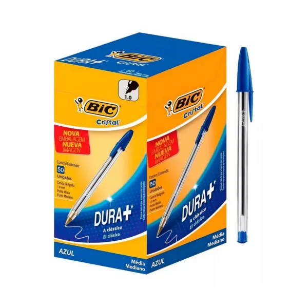 Caneta Esferográfica BIC Escrita Média C ...
