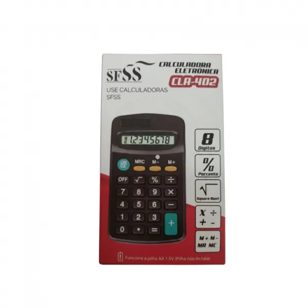 Calculadora Pequena 8 Dígitos CLA-402 (P ...