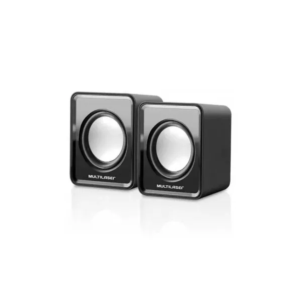 Caixa de Som 2.0 Mini 3W Multilaser SP144