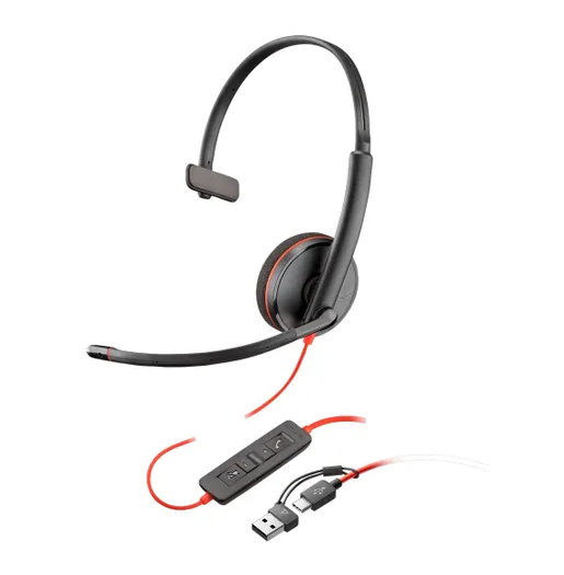 Headset Poly Blackwire C3210 - 8X214AA
