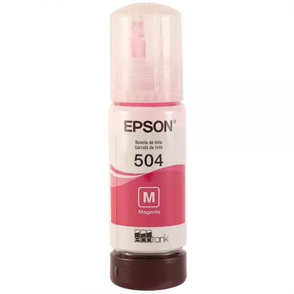 Refil de Tinta Epson T504 Magenta 6K - T ...
