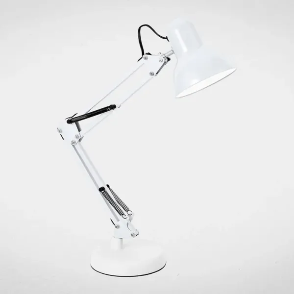 Abajur de Mesa Articulado Branco