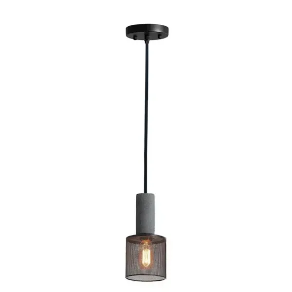Pendente Sinai 12cm Preto Aramado Metal C...