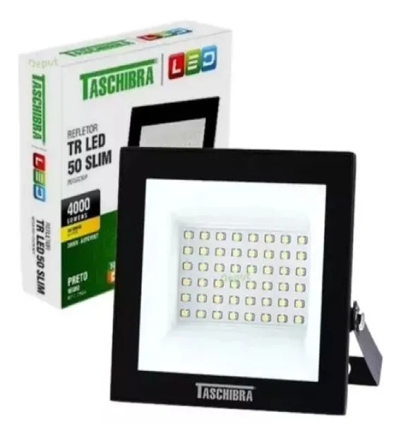 REFLETOR LED 50W TASCHIBRA 6.500K