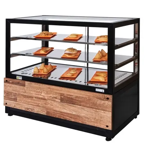 DBQ1.40 - Vitrine Quente para salgados 1,...