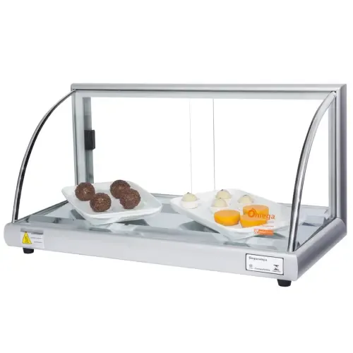 A-VF62 - Vitrine fria Alfa 62cm Prata com...
