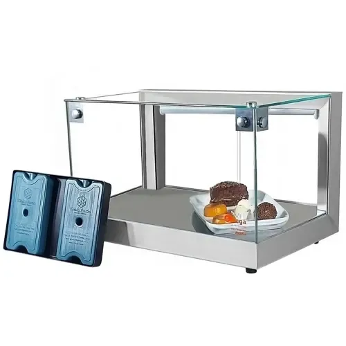 B-VF47 - Vitrine fria Beta 47cm Prata com...